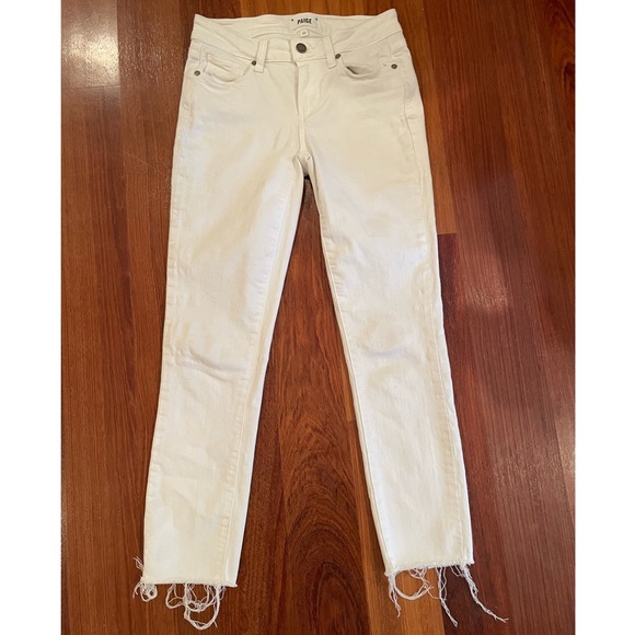 Paige Designer Kylie Crop White Jeans Size 25 $170 GREAT condition - Picture 2 of 9